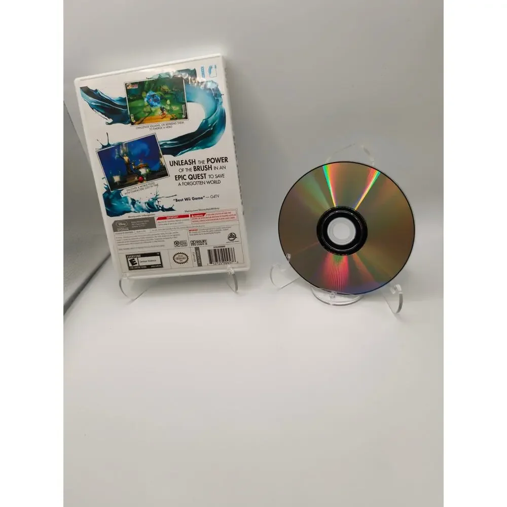 Disney Epic Mickey (Nintendo Wii) Case and Disc, Tested